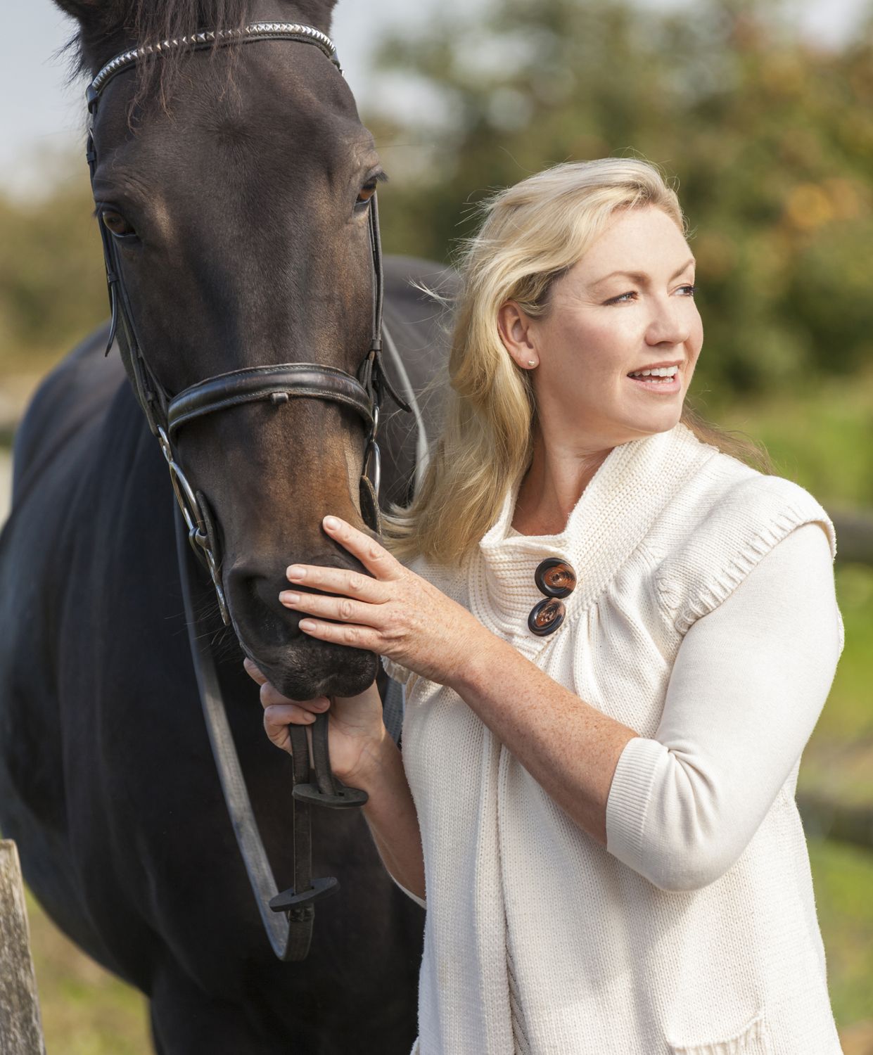 hunt valley menopause treatment model with blonde hair